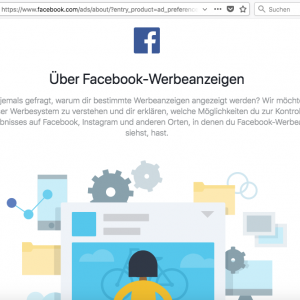 Facebook Werbeanzeigen